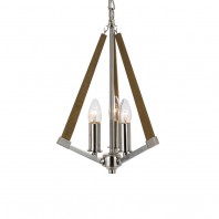 Telbix-Graf PE3 / PE5 / PE8-Pendant-Chrome Ash 