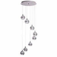 Vencha -POD LED Pendant Light -8 Light - 5000K