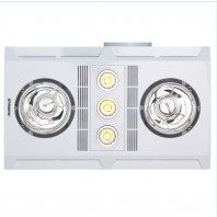 Martec-Profile Plus 2 3 in 1 Bathroom Heater With Exhaust Fan And 3 LED Lights