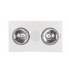 Martec-Forme 2 Light 3 in 1 Bathroom Heater & Exhaust Fan With Tricolour LED Light